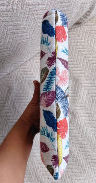 Funda para libro con estampado tropical