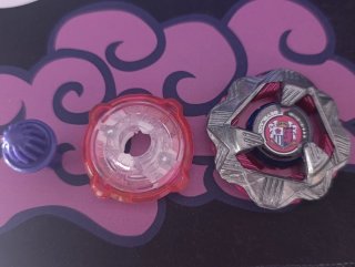 Obsidian Shell Pink Version Beyblade x