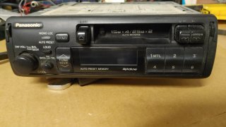 Autoradio Panasonic D50 Vintage Cassette