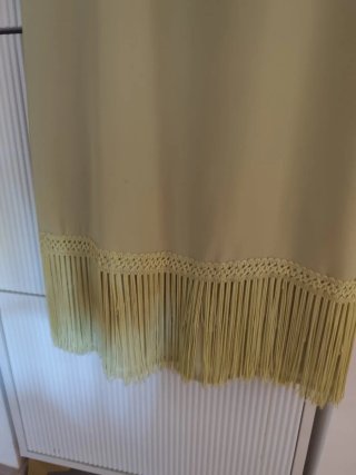 Vestido de fiesta verde bordado