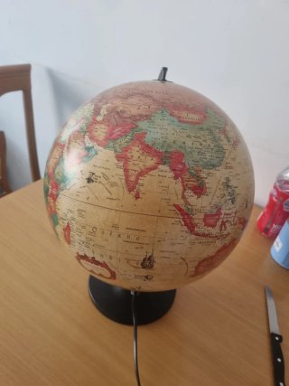 Lámpara de Globo Terráqueo Decorativo