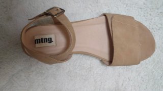 Sandalias Mustang mtng Beige Talla 39