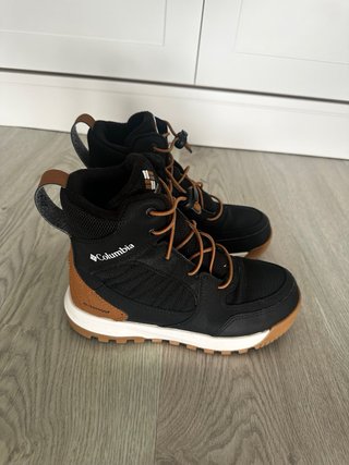 Botas Après Ski Columbia T.38 Niño Negro/Marrón