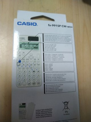 Calculadora Casio fx-991SPCW Iberia Classwiz