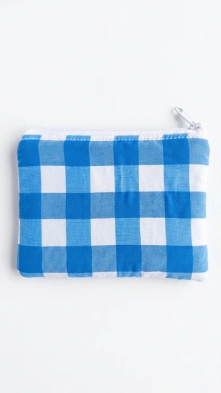 Cartera Monedero Cuadros vichy