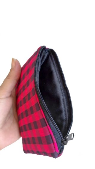 Cartera Monedero Cuadros vichy