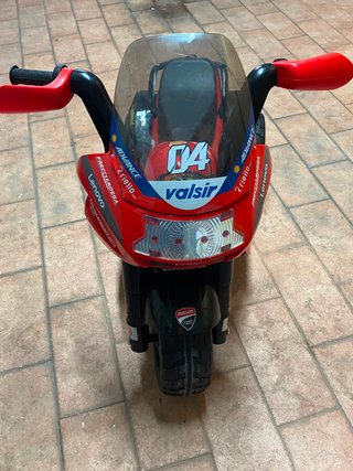 Moto elettrica Peg Perego Ducati Desmosedici EVO 6