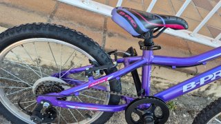 Bicicleta Morada Infantil B-PRO rueda 20"