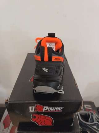 Scarpe U-Power Ryder ESD S1P SRC Grigio Arancio