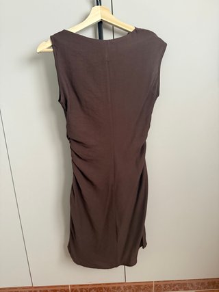 Vestido marrón Lefties Talla M