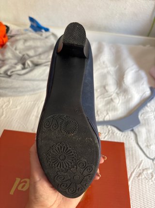 Tacones Maribel Azul Marino