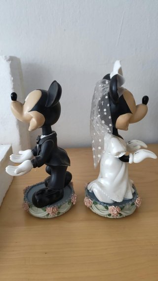 Figuras Mickey y Minnie Novios - Disney