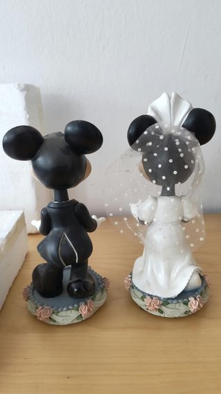 Figuras Mickey y Minnie Novios - Disney