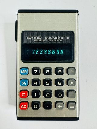 Calculadora Casio Pocket Mini Electrónica