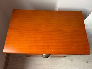 Mesa auxiliar madera maciza