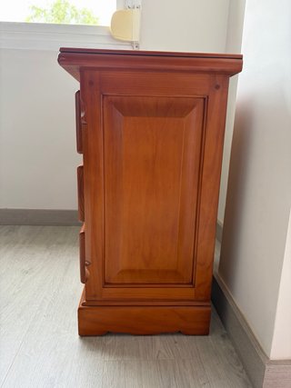 Mesa auxiliar madera maciza