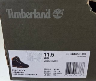 Botas Timberland Eurorock Talla 45.5