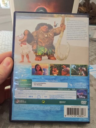 Vaiana DVD Película Infantil