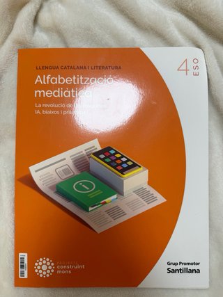 Libro Llengua Catalana i Literatura, 4 ESO