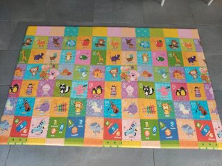 Alfombra Juego Bebé Reversible (210x140x1cm)