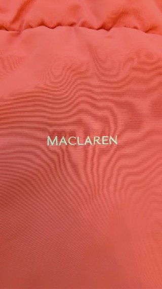 Saco silla paseo Maclaren rosa