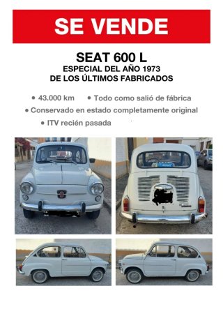 SEAT 600 L 1973