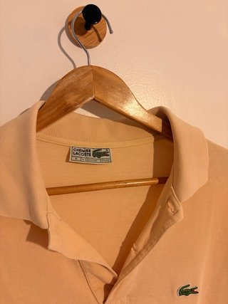 Polo Lacoste Vintage Amarillo Talla 6