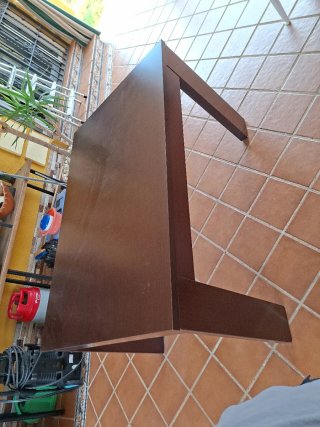 Mesa de salón plegable madera