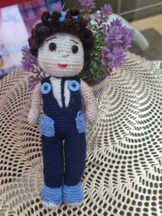 Muñeco Amigurumi Tejido