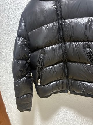 Chaqueta Zara Negra Plumas