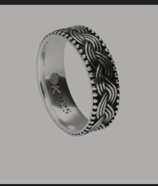 Anillo Plata 925 Italiana Rodiada