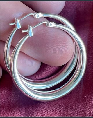Pendientes Aro Plata 925