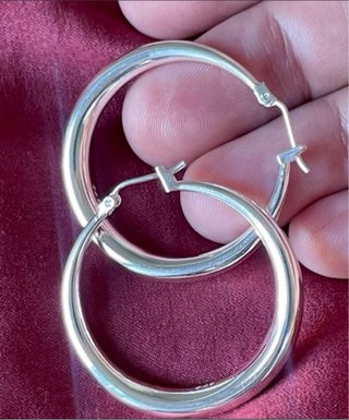 Pendientes Aro Plata 925