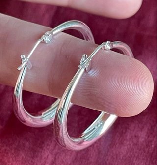 Pendientes Aro Plata 925