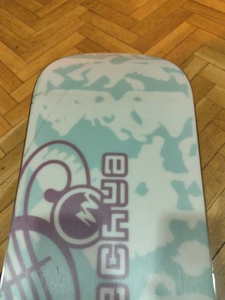 Tabla Snow Quechua con Fijaciones Nitro Stax