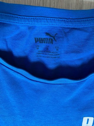 Camiseta Puma Azul Vintage