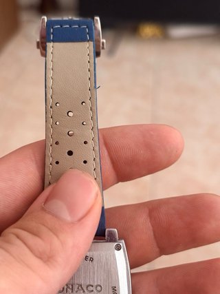 Reloj Tag Heuer Monaco Cronógrafo Azul