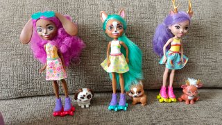Lote Enchantimals Muñecas y Accesorios