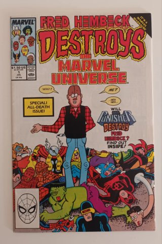 Fred Hembeck destroys the Marvel Universe