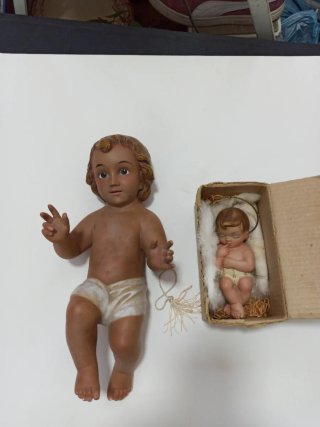 Lote 2 Figuras Religiosas Antiguas