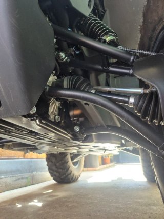 Quad CFMoto 500cc Negro/Gris