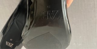 Zapatos de tacón nuevos Zara negros talla 39