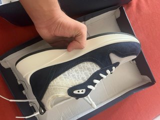 Zapatillas Dior Azul y Blanco