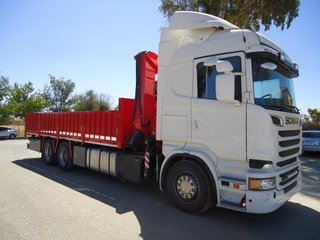 Scania R 730-CAMIONES CON GRUA