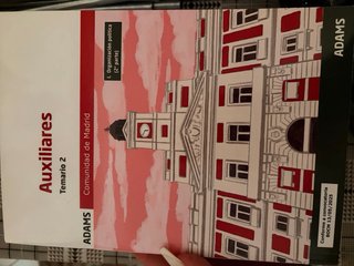 libros para Auxiliares de la Comunidad de Madrid