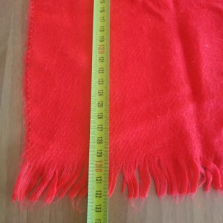 Sciarpa rossa vintage
