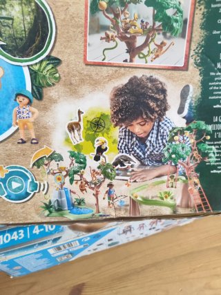 Lote Playmobil: Jungla y Catamarán