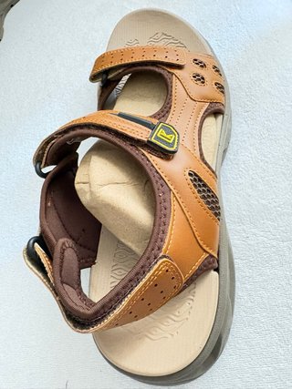 Sandalias de cuero para hombre