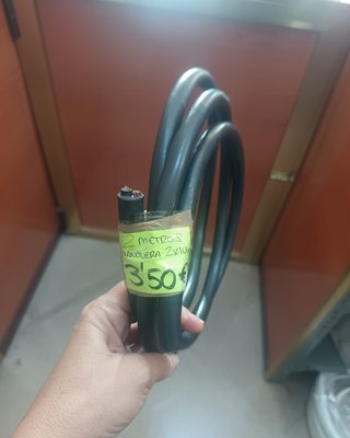 Lote 3 restos manguera eléctrica