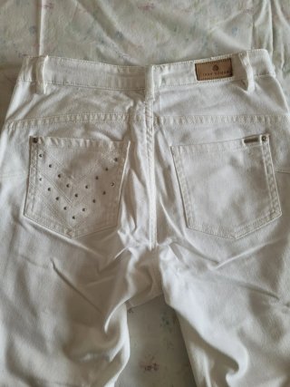 Pantalón vaquero blanco IKKS